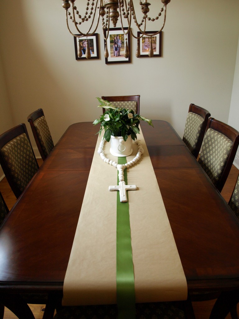 First Communion Dining Table